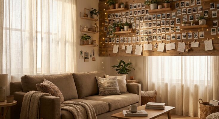 Living room with memory wall 202605311504